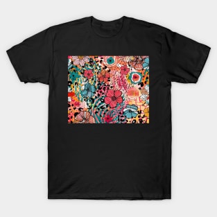 flower pattern T-Shirt
